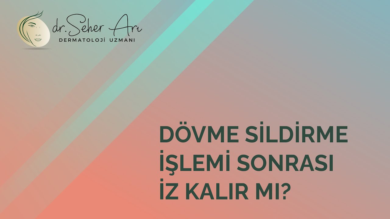 Dövme sildirme işlemi sonrasında iz kalır mı?