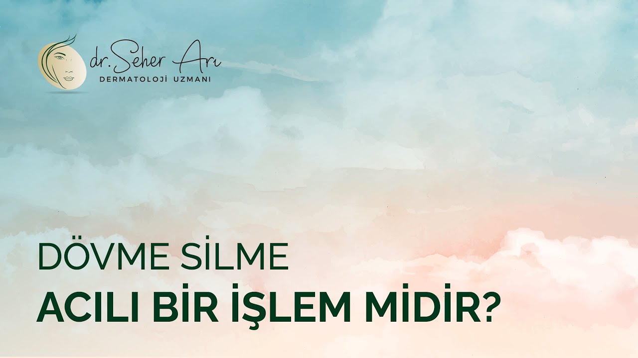 Dövme silme acılı bir işlem midir?